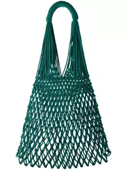 Nannacay сумка-тоут Алессандра крючком, зеленый