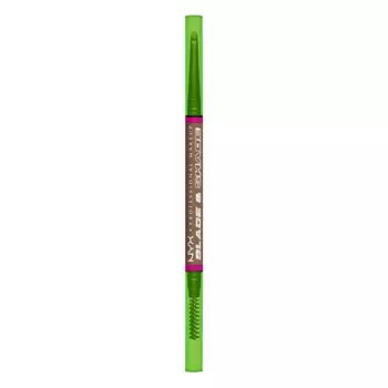 Nano-Precise, двусторонний карандаш для бровей 04 серо-коричневый, 13,6 г Nyx Professional Makeup Blade & shade, цвет 04 taupe