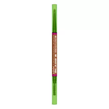 Nano-Precise, двусторонний карандаш для бровей 05 Auburn, 13,6 г Nyx Professional Makeup Blade & shade, цвет 05 auburn