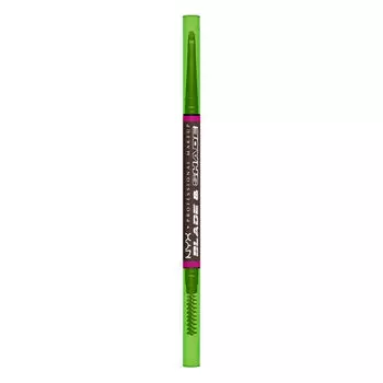 Nano-Precise, двусторонний карандаш для бровей 07 пепельно-коричневый, 13,6 г Nyx Professional Makeup Blade & shade, цвет 07 ash brown