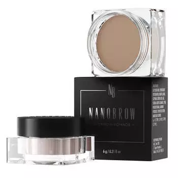 Nanobrow Помада для бровей светло-коричневая 6г