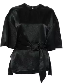 Nanushka блузка Besia, черный