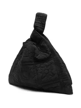 Nanushka большая сумка-тоут Wristlet, черный