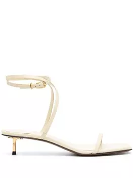 Nanushka босоножки Jol, нейтральный цвет