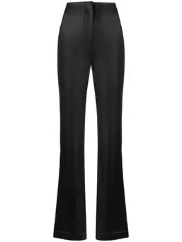 Nanushka брюки узкого кроя, черный