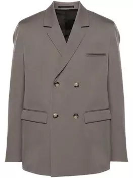 Nanushka двубортный блейзер Renan, серый
