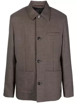 Nanushka куртка свободного кроя, коричневый