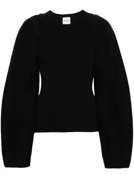 Nanushka многослойный топ Yarah, черный