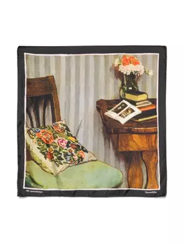 Nanushka платок Shoul, черный