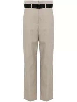 Nanushka прямые брюки, серый