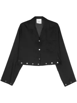 Nanushka рубашка Валли, черный