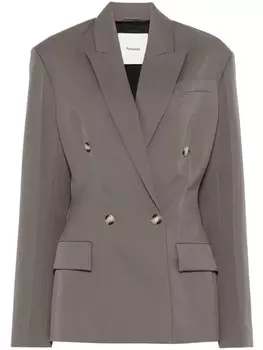 Nanushka шерстяной пиджак, серый