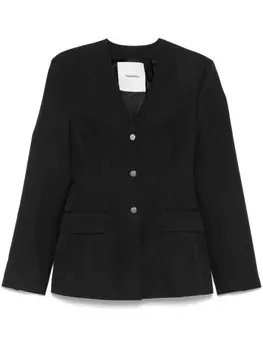 Nanushka шерстяной пиджак, серый