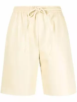 Nanushka шорты Karate с кулиской, желтый