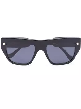 Nanushka солнцезащитные очки с затемненными линзами, черный