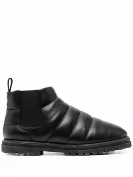 Nanushka стеганые ботинки, черный