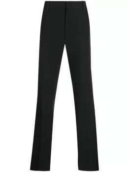 Nanushka строгие брюки Jun прямого кроя, зеленый