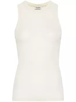 Nanushka топ Deva без рукавов, зеленый