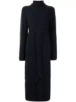 Nanushka трикотажное платье Canaan с поясом, синий