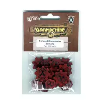 Нападающий командир Сорша, Warmachine - Warcaster Token Sets - Khador (Gale Force Nine)