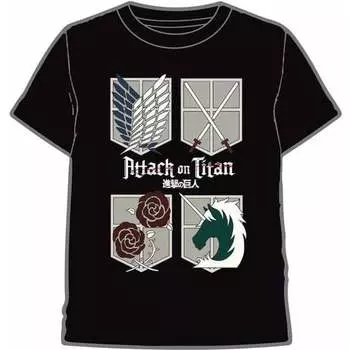 Нападение Логосов Футболка На Titan Adulto Selecta