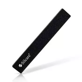 Напильник, прямой широкий 100/100 черный Silcare