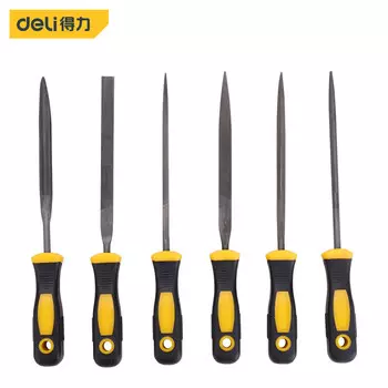 Напильники для Deliкатесов, набор напильников и шлифовальных инструментов, набор из 6 предметов 4x160 мм DL2161