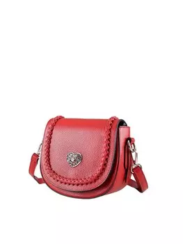 Наплечная сумка Allgu Rebell Umhngetasche Herzchen, красный