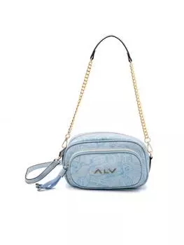 Наплечная сумка Alviero Martini, светло-синий
