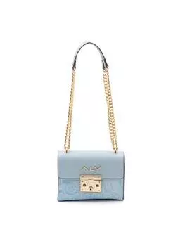 Наплечная сумка Alviero Martini, светло-синий