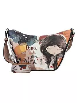 Наплечная сумка Anekke, разноцветный