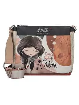 Наплечная сумка Anekke, разноцветный