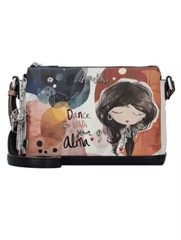 Наплечная сумка Anekke, разноцветный