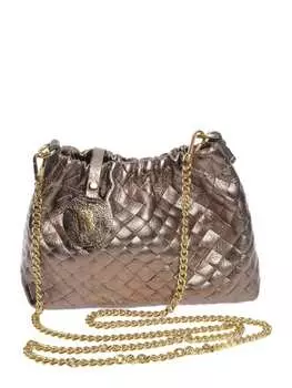 Наплечная сумка Anna Luchini, бронзовый