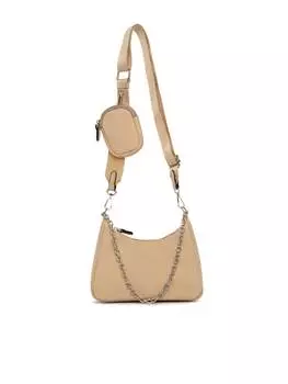 Наплечная сумка BAGmori, цвет mink