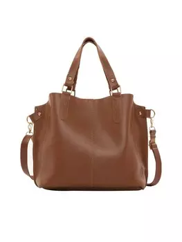 Наплечная сумка BAGmori, кэмел