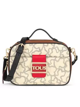 Наплечная сумка Bandolera-Reporter K Icon 2001577760 TOUS, красочный/бежевый