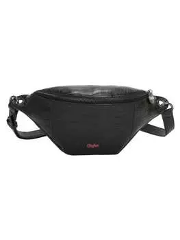 Наплечная сумка Buffalo, цвет croco black