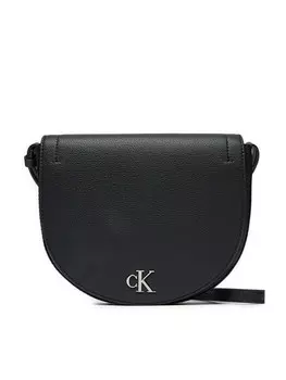 Наплечная сумка Calvin Klein Jeans Minimal Monogram K60K612718, черный