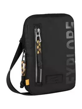 Наплечная сумка Camel Active EXPLORE Mobile Phone Case aus recyceltem Nylon, черный