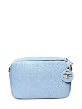 Наплечная сумка Carla Ferreri, бирюзовый