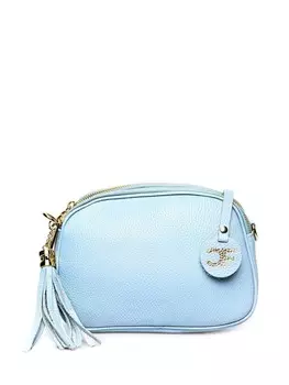 Наплечная сумка Carla Ferreri, бирюзовый