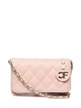 Наплечная сумка Carla Ferreri, розовый