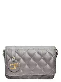 Наплечная сумка Carla Ferreri Umhngetasche, серый