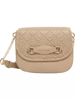 Наплечная сумка Carlo Colucci, бежевый