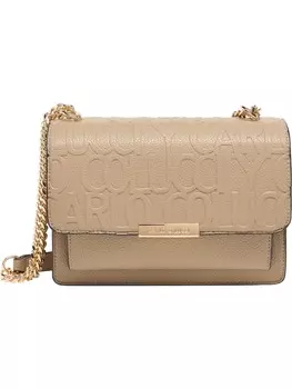 Наплечная сумка Carlo Colucci, бежевый