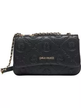 Наплечная сумка Carlo Colucci, черный