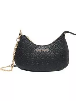 Наплечная сумка Carlo Colucci, черный