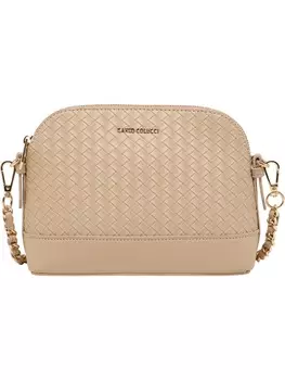 Наплечная сумка Carlo Colucci, коричневый