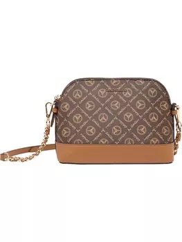 Наплечная сумка Carlo Colucci, коричневый